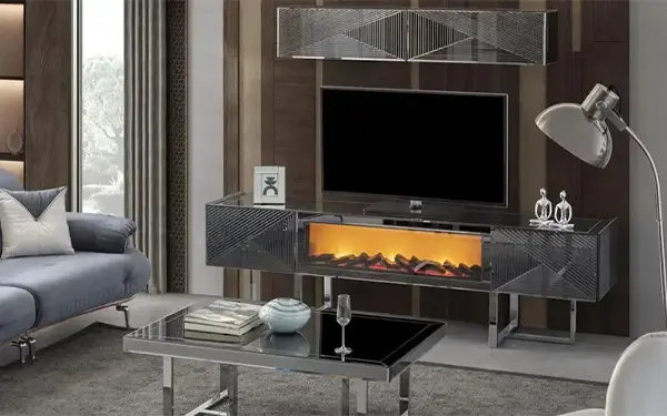 Şömineli Tv Ünitesi 